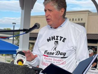 White Cane Awareness Month is in October, visual care should be year around